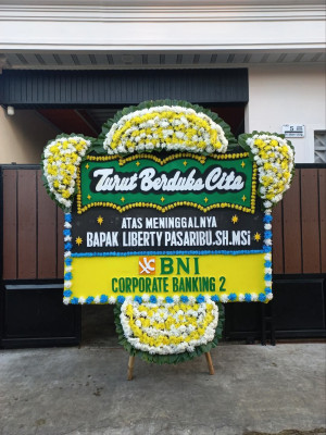 Papan Bunga Duka di Modung