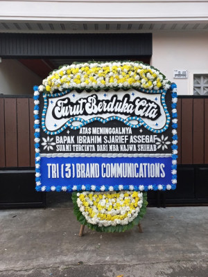 Papan Bunga Duka di Modung